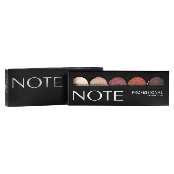 تصویر  سايه چشم ۵ رنگ پروفشنال شماره 107 نوت | Professional Palette NOTE