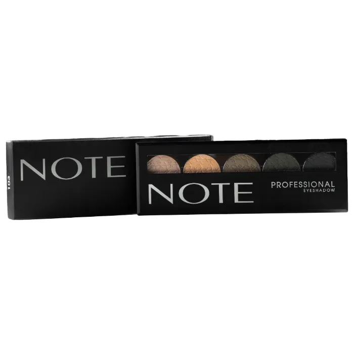 تصویر  سايه چشم ۵ رنگ پروفشنال شماره 103 نوت | Professional Palette NOTE