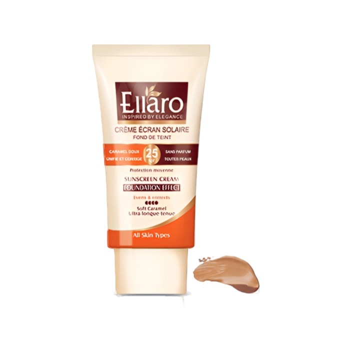 تصویر  کرم ضد آفتاب رنگی SPF25 مناسب انواع پوست بژ طبیعی الارو |ELLARO