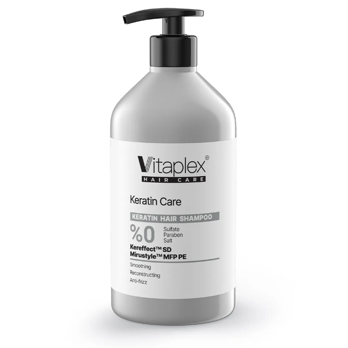 تصویر  شامپو مناسب موهای کراتین شده برند ویتاپلکس| VITAPLEX حجم 500ml