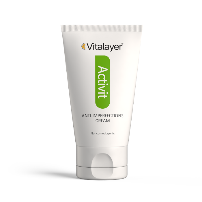 تصویر  كرم ضد جوش بى رنگ اكتيويت ویتالیر | VITALAYER حجم  40ml