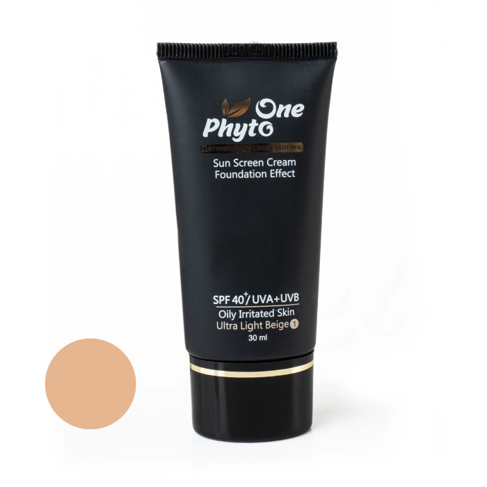 تصویر  ضدآفتاب کرم پودری SPF 40   پوست چرب فیتووان | PHYTOONE حجم 30 میل