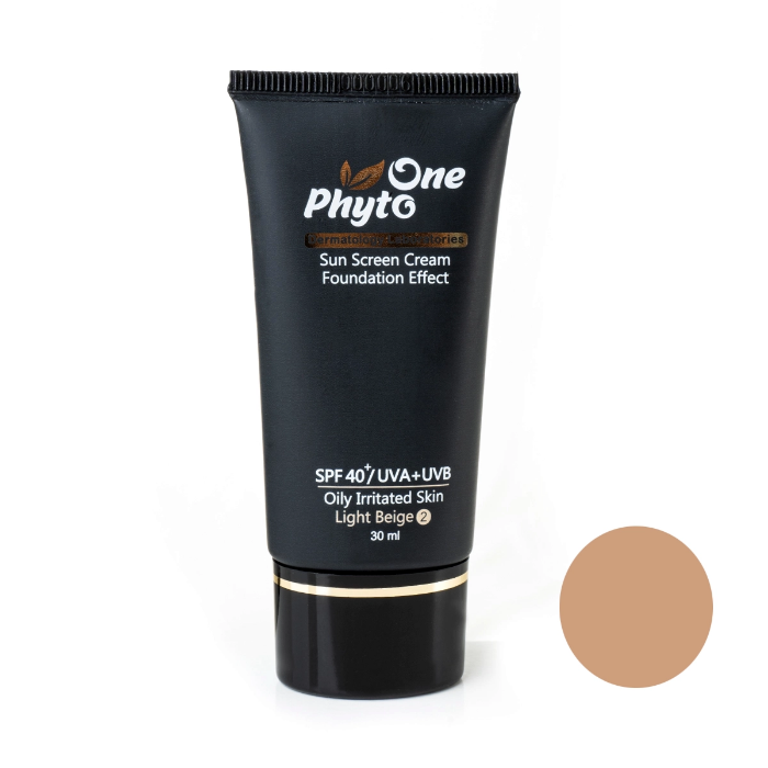 تصویر  ضدآفتاب کرم پودری SPF 40   پوست چرب فیتووان | PHYTOONE حجم 30 میل