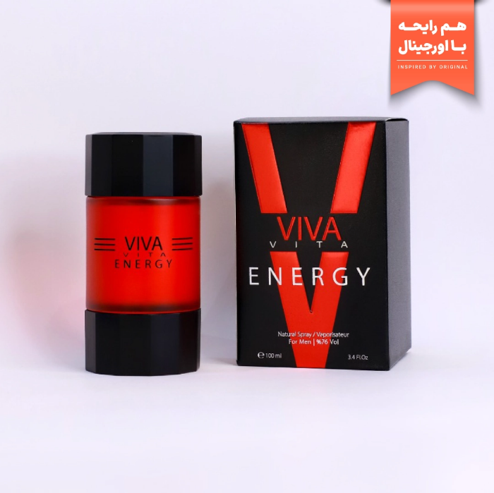 تصویر  ادوپرفیوم مردانه انرژی Energy برند ویوا ویتا | VIVA VITA