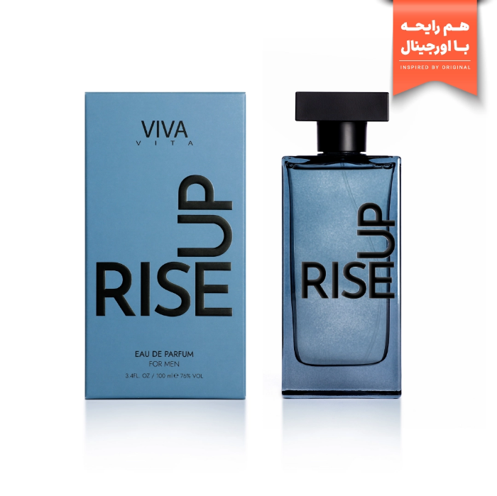 تصویر  ادوپرفیوم مردانه رایز آپ RISE UP برند ویوا ویتا | VIVA VITA