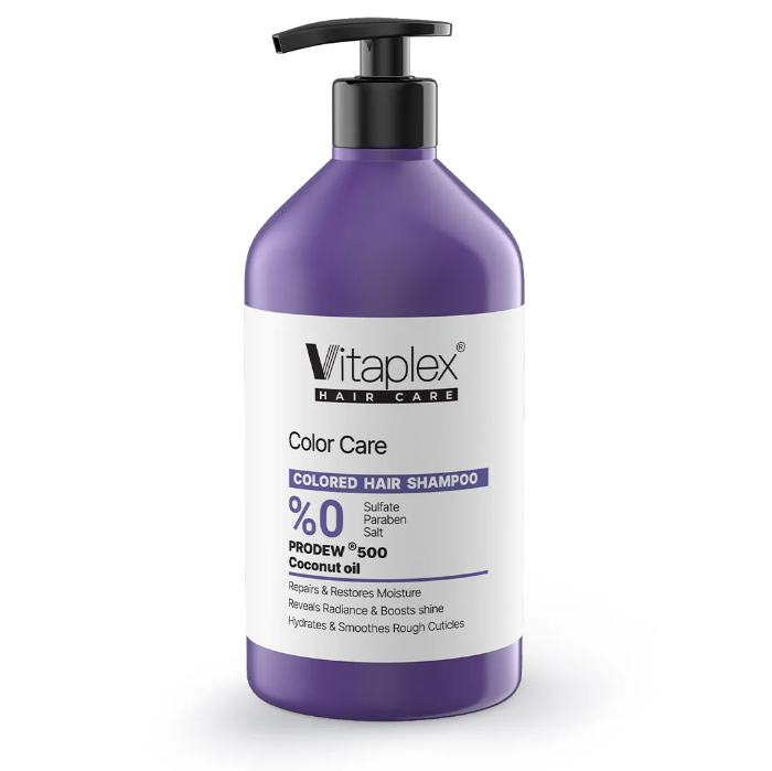 تصویر  شامپو مناسب موهای رنگ شده  برند ویتاپلکس| VITAPLEX حجم 500ML