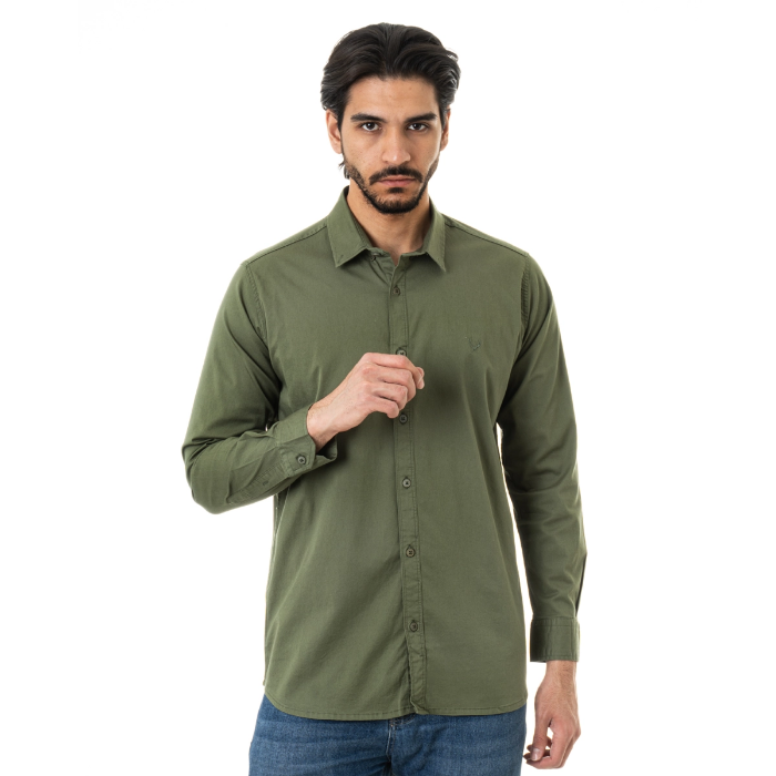 تصویر  پیراهن کتان استین بلند مکس | MEXX