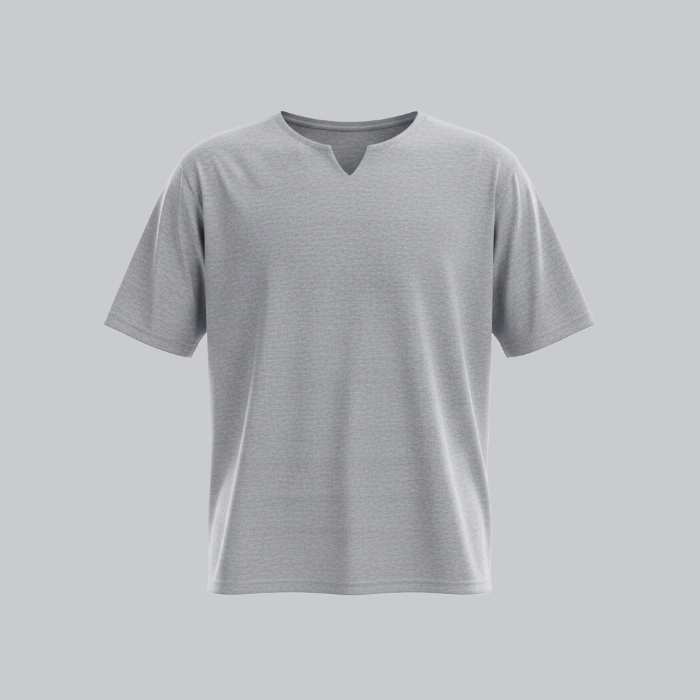 تصویر  تیشرت یکرو یقه کوبایی مردانه  آر ان اس | RNS