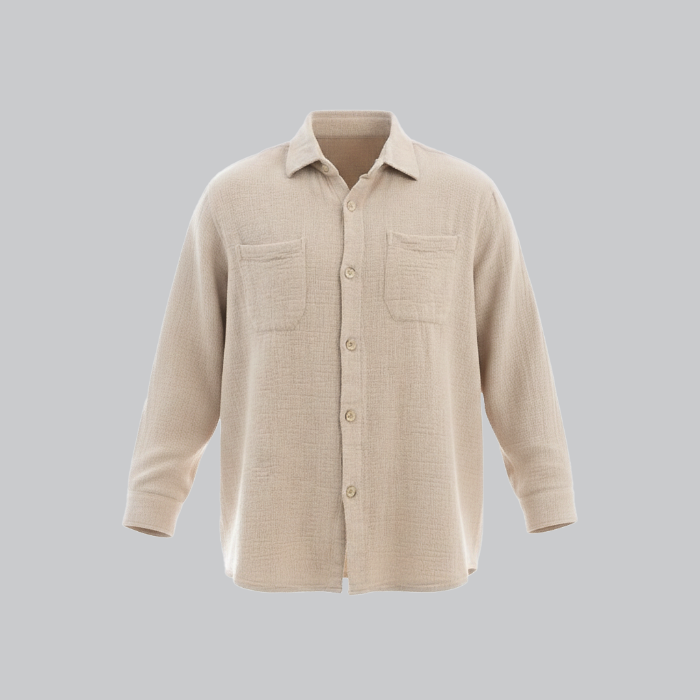 تصویر  پیراهن رگولار دوجیب مردانه آر ان اس | RNS