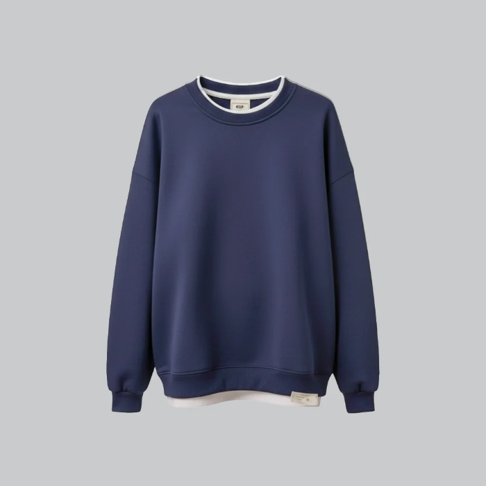 تصویر  دورس یقه گرد تیکه خورده مردانه