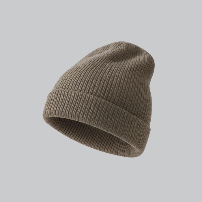 تصویر  کلاه بافتنی ساده