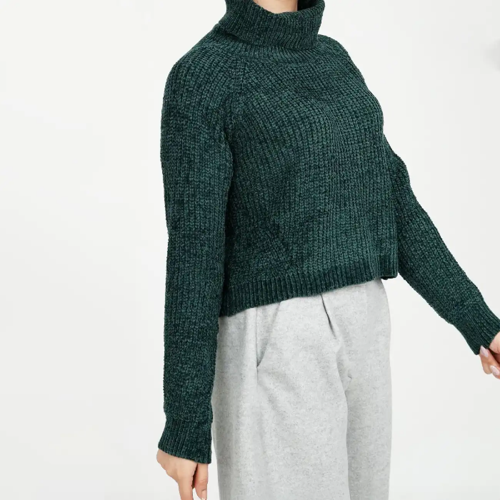 یقه اسکی زنانه ماریا (Maria) طرح‌دار، بافتنی با طرح [توضیح نوع طرح]، بسیار نرم و باکیفیت.