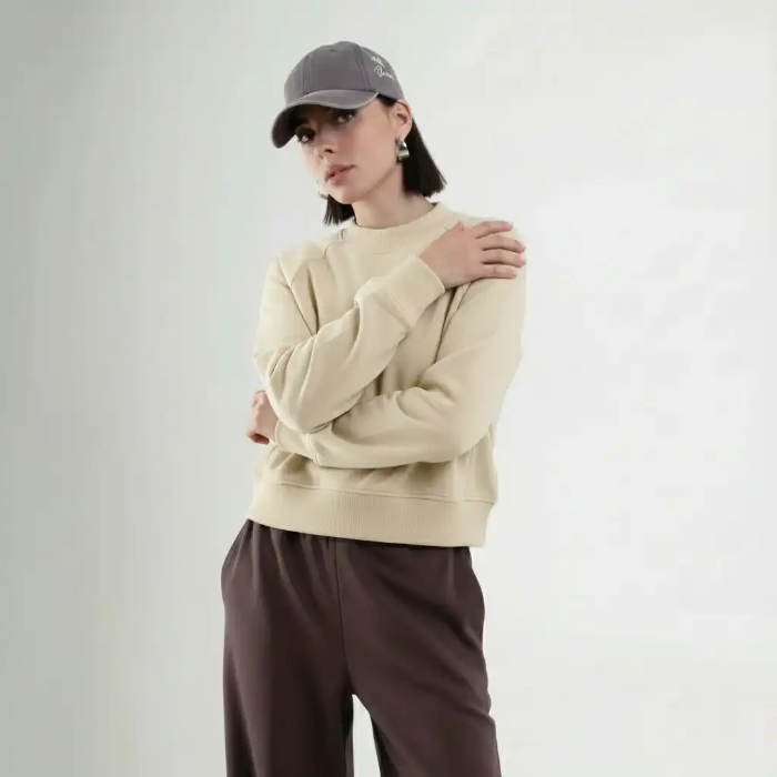 تصویر  بلوز کراپ زنانه بهبود | Behboud