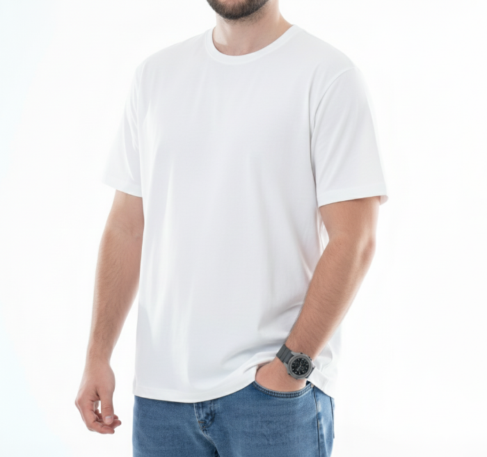 تصویر  تیشرت بیسیک رگولار وصله | vasleh