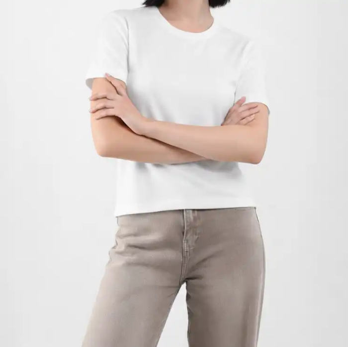 تصویر  تیشرت بیسیک رگولار وصله | vasleh