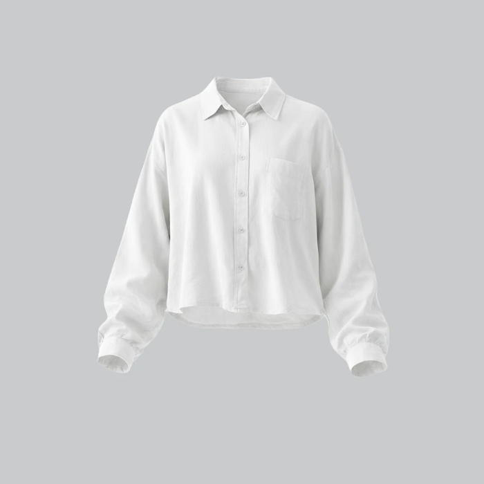 تصویر  شومیز کراپ زنانه برند بهبود | Behboud