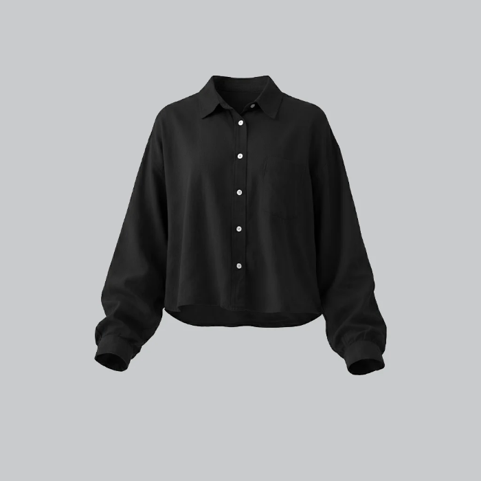 تصویر  شومیز کراپ زنانه برند بهبود | Behboud