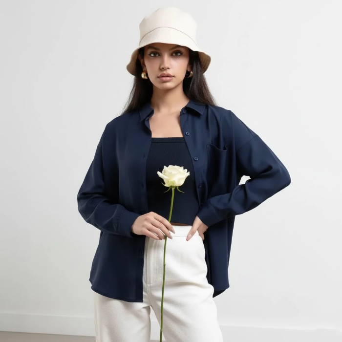 تصویر  شومیز زنانه پری برند بهبود | Behboud