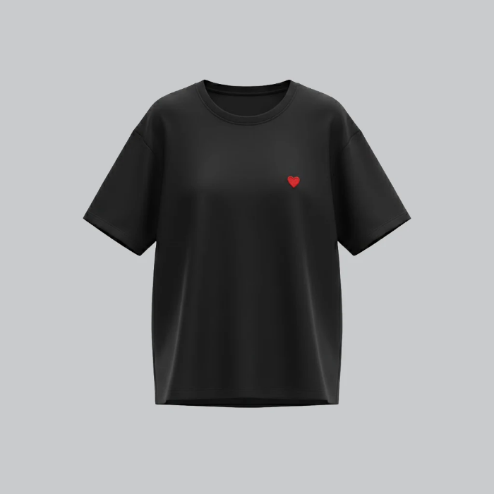 تصویر  تیشرت طرح قلب برند بهبود | Behboud
