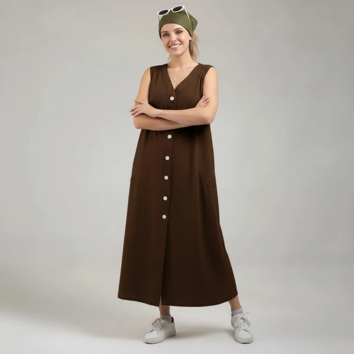 سرهمی لینن آستین حلقه‌ای برند بهبود (Behboud) در رنگ‌های سفید، مشکی، قهوه‌ای و سبز.