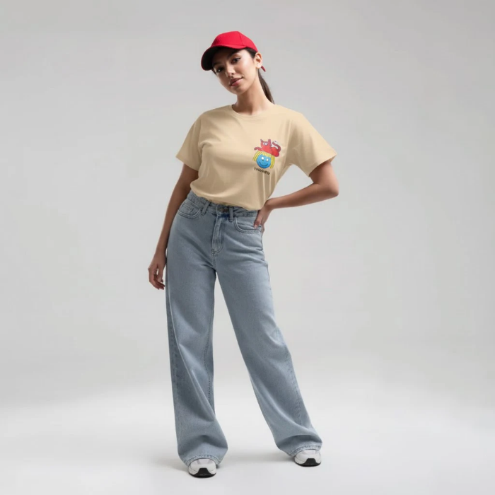 تصویر  تیشرت طرح Cat Hat برند بهبود | Behboud