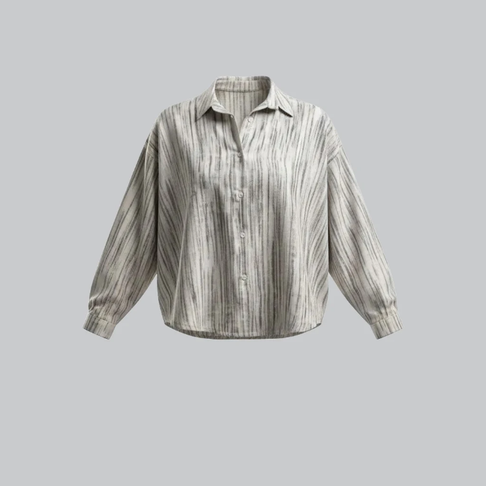 تصویر  شومیز زنانه طرح دار برند بهبود | Behboud