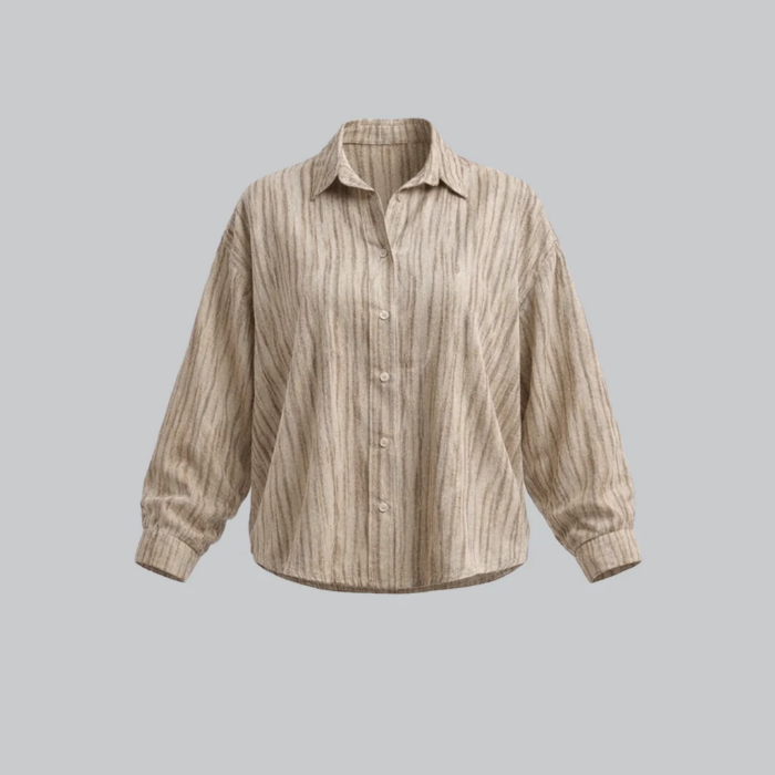 تصویر  شومیز زنانه طرح دار برند بهبود | Behboud